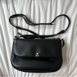 JW Pei Black Leather Crossbody Bag